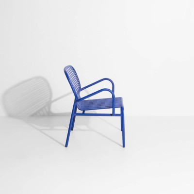 Fauteuil de jardin empilable WEEK-END, bleu