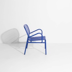 Fauteuil de jardin empilable WEEK-END, bleu