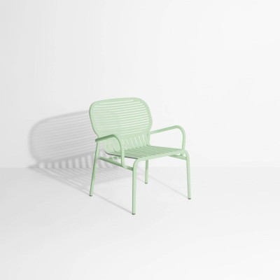 Fauteuil de jardin empilable WEEK-END, vert pastel