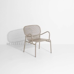 Fauteuil de jardin empilable WEEK-END, dune
