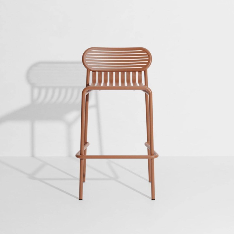 Tabouret de bar WEEK-END, terracotta