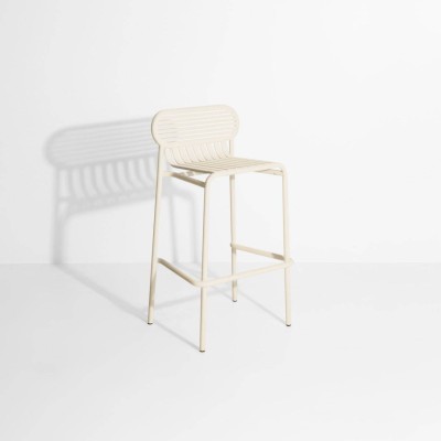 Tabouret de bar WEEK-END, ivoire