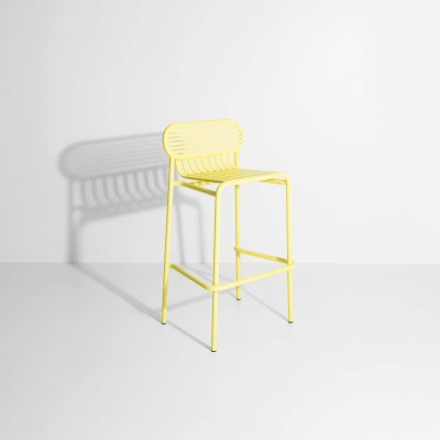 Tabouret de bar WEEK-END, jaune