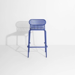Tabouret de bar WEEK-END, bleu