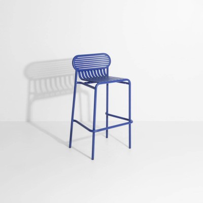 Tabouret de bar WEEK-END, bleu