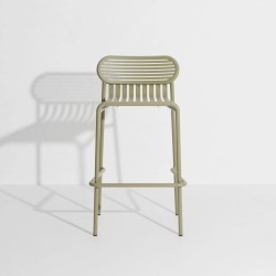 Tabouret de bar WEEK-END, vert jade