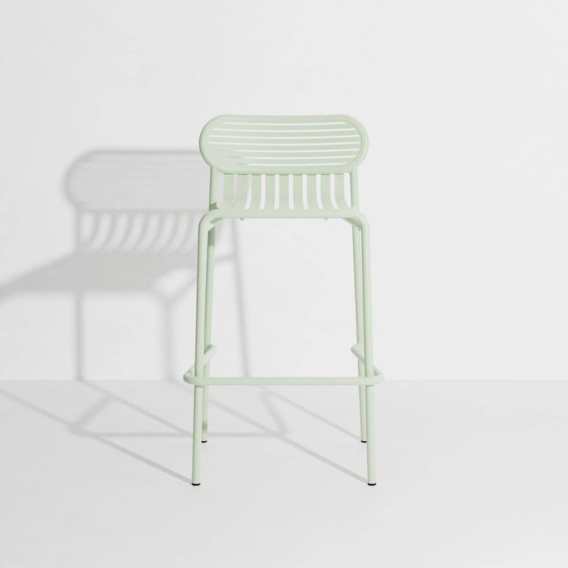 Tabouret de bar WEEK-END, vert pastel