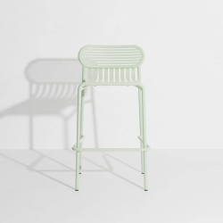 Tabouret de bar WEEK-END, vert pastel