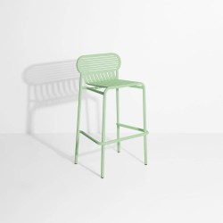 Tabouret de bar WEEK-END, vert pastel