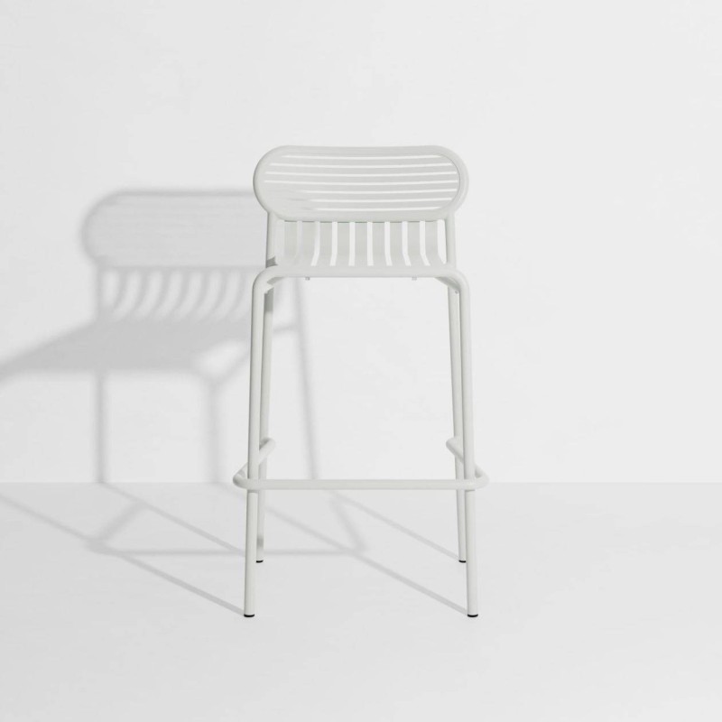 Tabouret de bar WEEK-END, gris perle