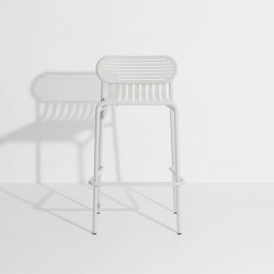 Tabouret de bar WEEK-END, gris perle