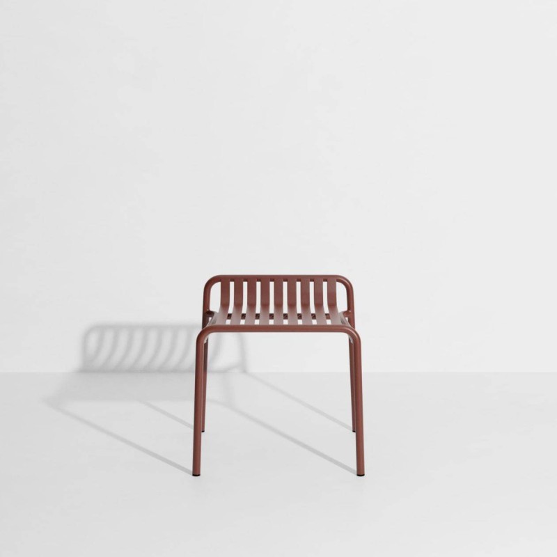 Tabouret WEEK-END, rouge-brun