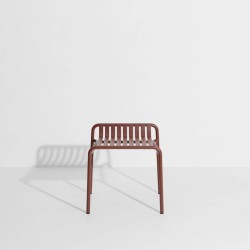 Tabouret WEEK-END, rouge-brun