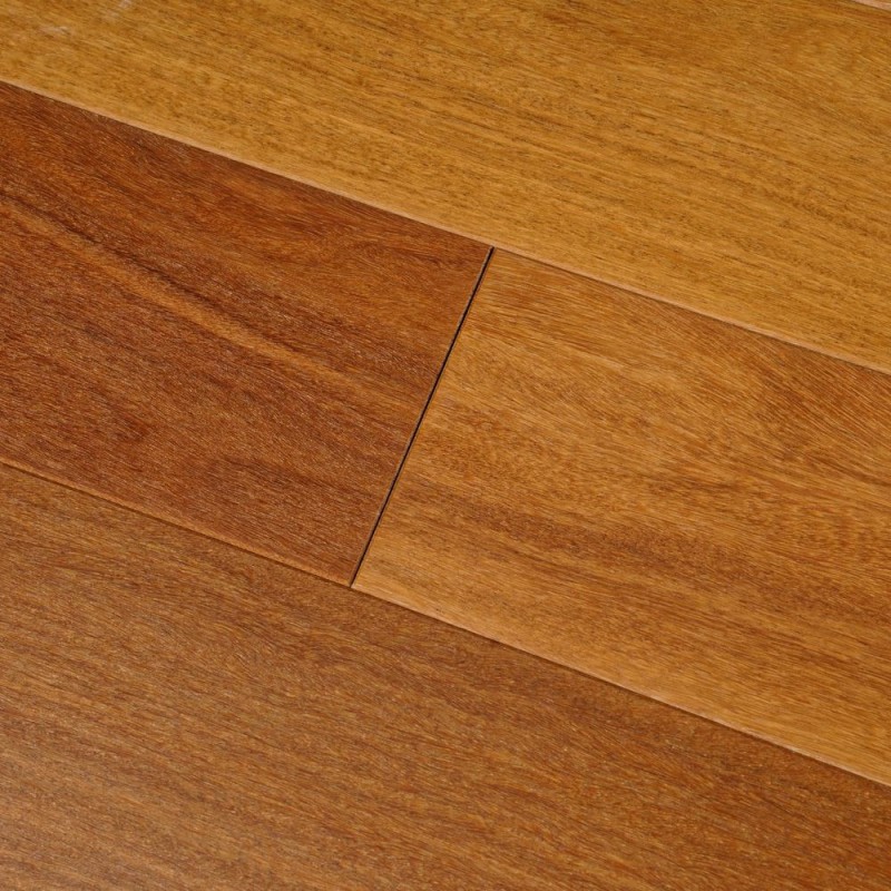 Parquet massif cumaru 15X120 mm, vernis satiné