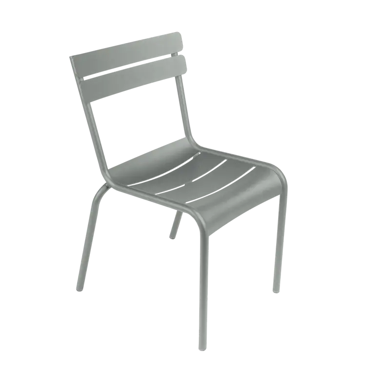 Chaise de jardin empilable LUXEMBOURG, gris lapilli