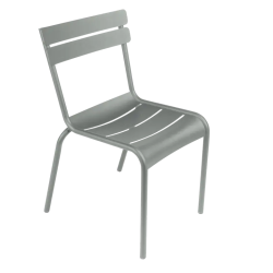 Chaise de jardin empilable LUXEMBOURG, gris lapilli