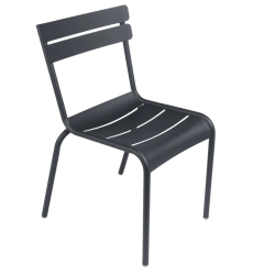 Chaise de jardin empilable LUXEMBOURG, carbone