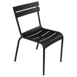 Chaise de jardin empilable LUXEMBOURG, réglisse