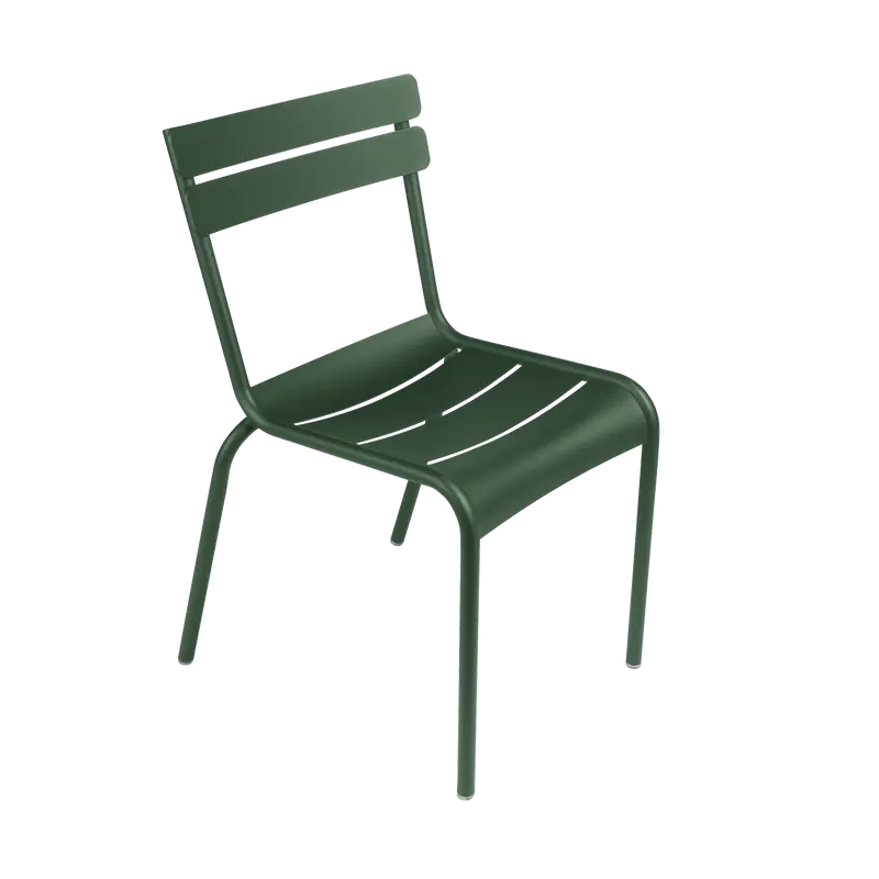 Chaise de jardin empilable LUXEMBOURG, vert cèdre