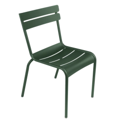 Chaise de jardin empilable LUXEMBOURG, vert cèdre