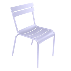 Chaise de jardin empilable LUXEMBOURG, guimauve