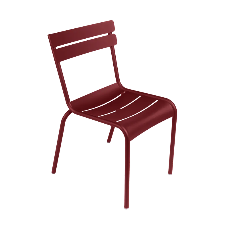 Chaise de jardin empilable LUXEMBOURG, piment