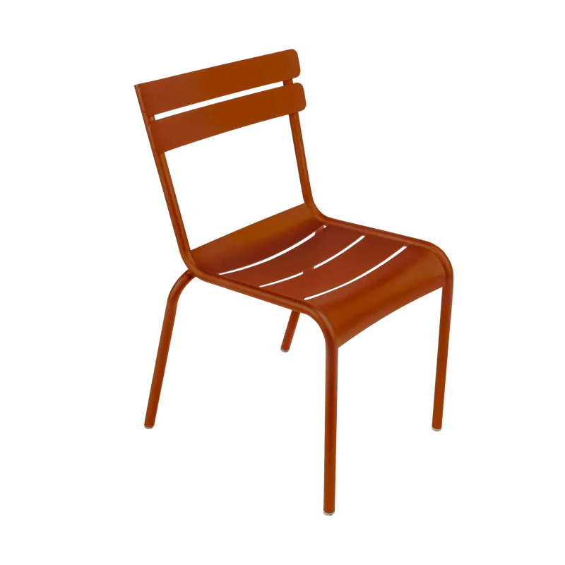 Chaise de jardin empilable LUXEMBOURG, orange confite