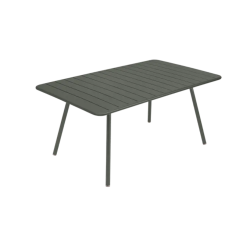 Table de jardin 165 X 100 cm LUXEMBOURG, romarin
