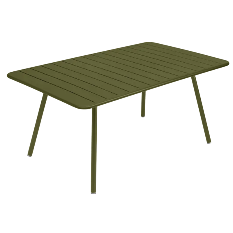 Table de jardin 165 X 100 cm LUXEMBOURG, pesto