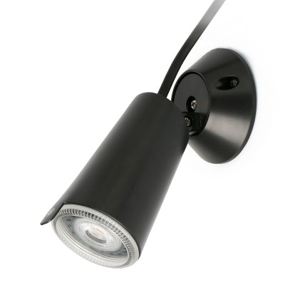 Applique/Piquet extérieur noir Toni réf. 71528, FARO
