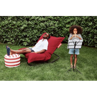 Pouf d’extérieur ORIGINAL OUTDOOR 134x180 cm, rouge