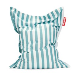 Pouf d’extérieur ORIGINAL OUTDOOR 134x180 cm, stripe azur