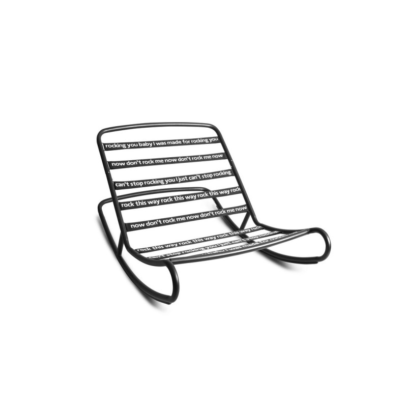 Chaise à bascule pour pouf Fatboy ROCK’N ROLL 71x87x126 cm
