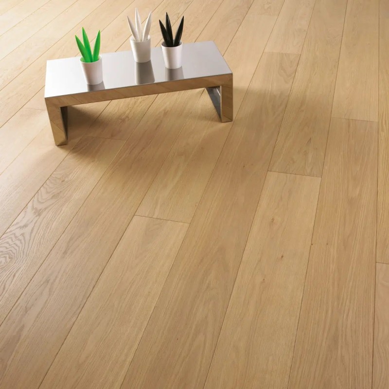 Parquet chêne massif 14X130 mm, PURE, rustique, huilé natura