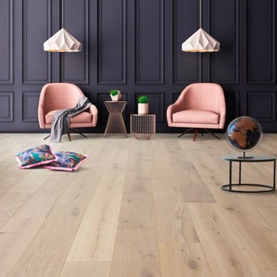 Parquet contrecollé chêne 12X145 mm, DUNE, rustique, huilé natura