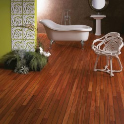 Parquet contrecollé Navylam+ Doussié, 11X86 mm, huilé natura