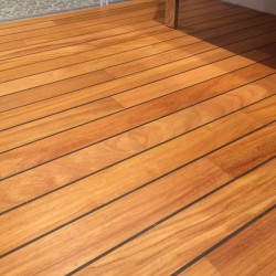 Parquet contrecollé Navylam+ Doussié, 11X86 mm, huilé natura