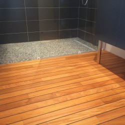 Parquet contrecollé Navylam+ Doussié, 11X86 mm, huilé natura