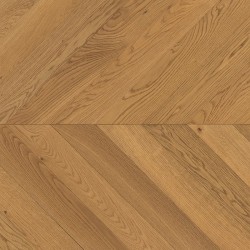 Parquet contrecollé chêne huilé 15 x 190 mm, RAVELLO CHEVRON Natural Smoked RAV CH-873