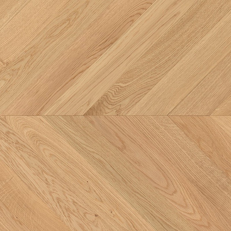 Parquet contrecollé chêne huilé 15 x 190 mm, RAVELLO CHEVRON Natural RAV CH-110