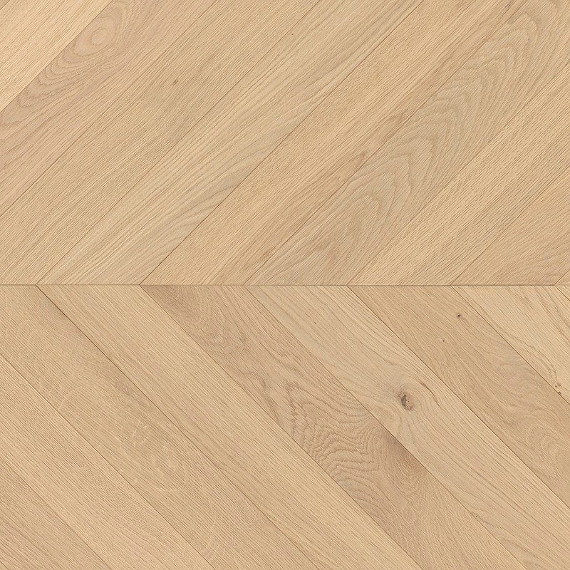 Parquet contrecollé chêne huilé 15 x 190 mm, RAVELLO CHEVRON Invisible RAV CH-1817