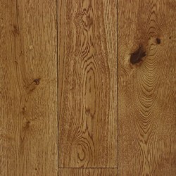 Parquet chêne massif 14X130 mm, LOUVRE, rustique, vernis satiné, vieilli