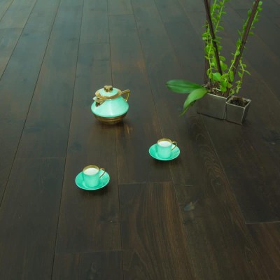 Parquet contrecollé chêne 12X145 mm, TOBACCO, rustique/campagne, huilé natura, vieilli DP01068