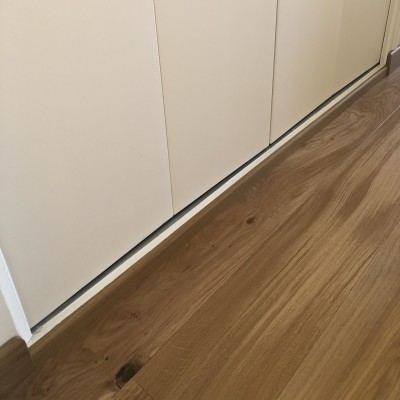 Parquet chêne massif 14X130 mm, rustique, vernis mat