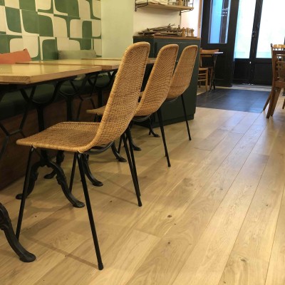 Parquet chêne massif 14X130 mm, rustique, vernis incolore DP01306