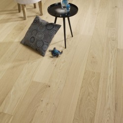 Parquet chêne massif 14X130 mm, rustique, huilé incolore