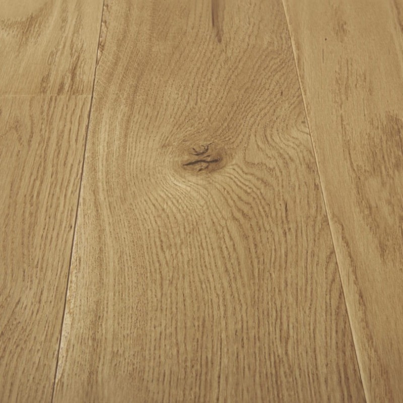 Parquet contrecollé chêne VILLAGE 3 largeurs 12 X 90/145/180 mm, rustique/campagne, teinté vernis mat