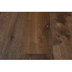 Parquet contrecollé chêne 13X175 mm, LUBERON, rustique/campagne, fumé, vernis
