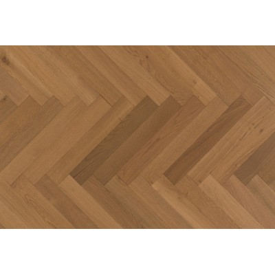 Parquet contrecollé chêne huilé 14 x 90 mm, PORTOFINO BATON ROMPU