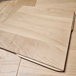 LOT DE 3,36 M² PARQUET CONTRECOLLÉ ERABLE 290 X 290 MM BRUT, STP WOODFLOORING STP0005